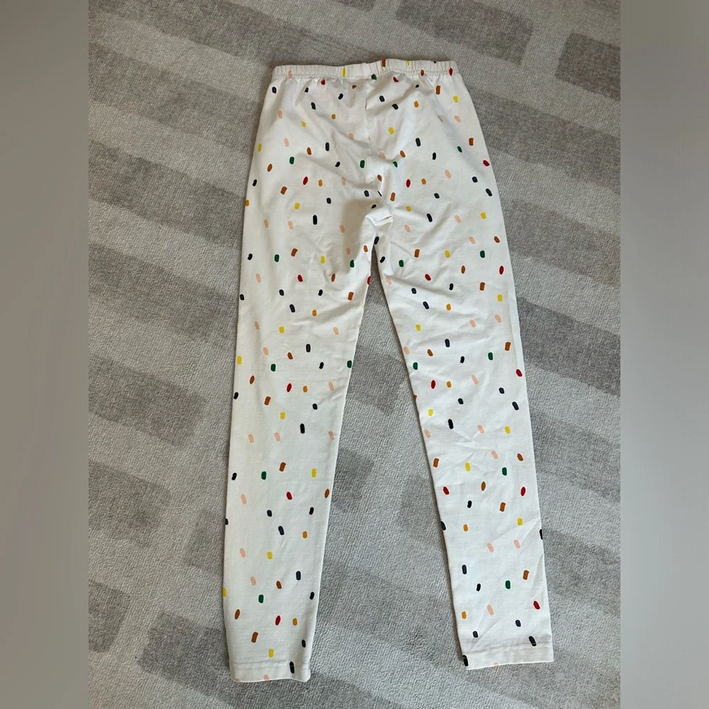 Hanna Andersson Bundle- Three Pairs of Leggings Strawberry, Stars, Dots Sz 12